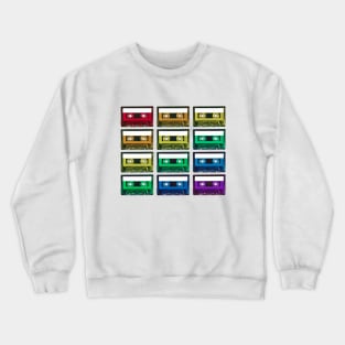 Cassette Rainbow Crewneck Sweatshirt